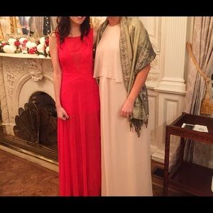 BCBG Long Red Formal Dress (with jumpsuit)
